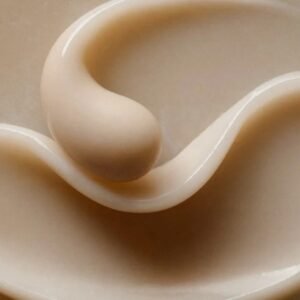 body cream swatch texture